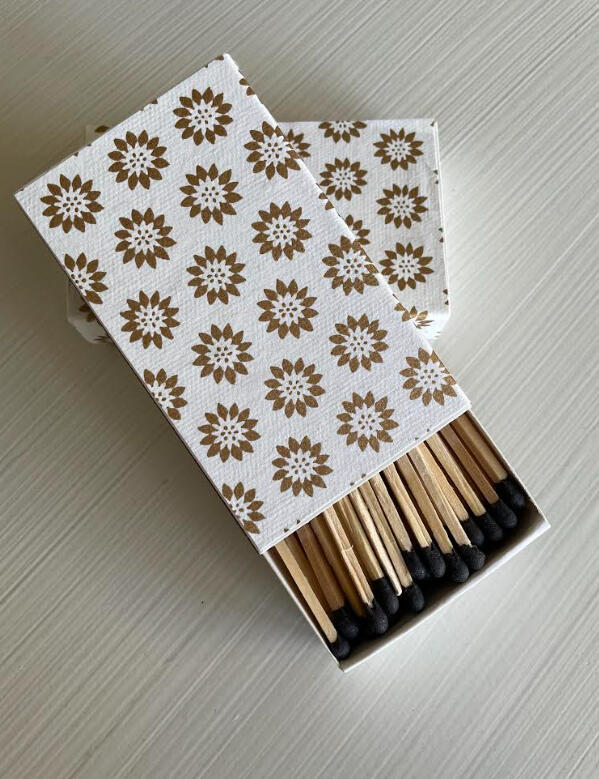little copper flowers
