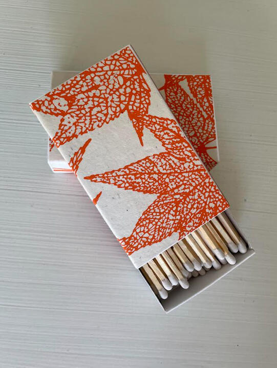 orange leaves